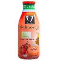 SALMOREJO C/PAN SIN GLUTEN VILLAOLIVA 1L  6 BOTELLAS