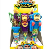 MONO CARAMELOS "THE THREE MONKEYS" 12UD