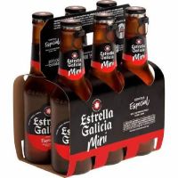 CERVEZA "E. GALICIA ESPECIAL" PACK 6 BOT. 20CL 24UD