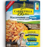 MACARRONES C/ATUN 10 PAQ.